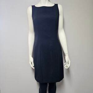 MIXIT Black Sleeveless Dress VNeck in back fully lined Size 2